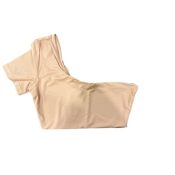 freepeople x toast swim Other - Free People x Toast Swim Women Signature One Shoulder Crop - Top Sandstone XS